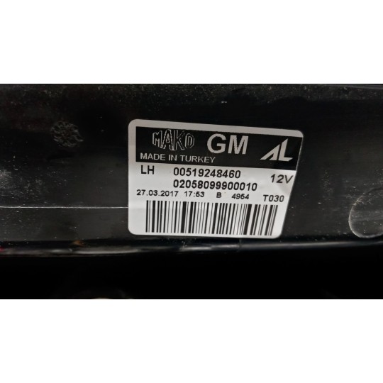 FARO POSTERIORE ESTERNO SINISTRO OPEL van Combo D 2012>2018 usato