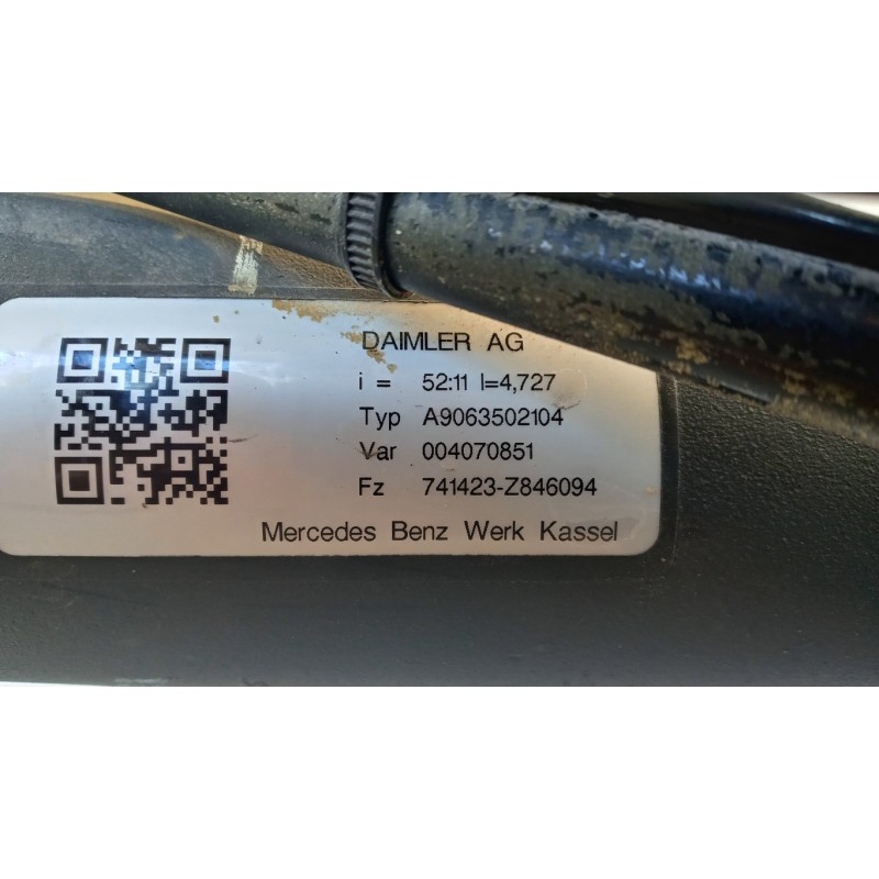 MERCEDES-BENZ van ASSALE POSTERIORE MERCEDES-BENZ van Sprinter 2013>2018 usato