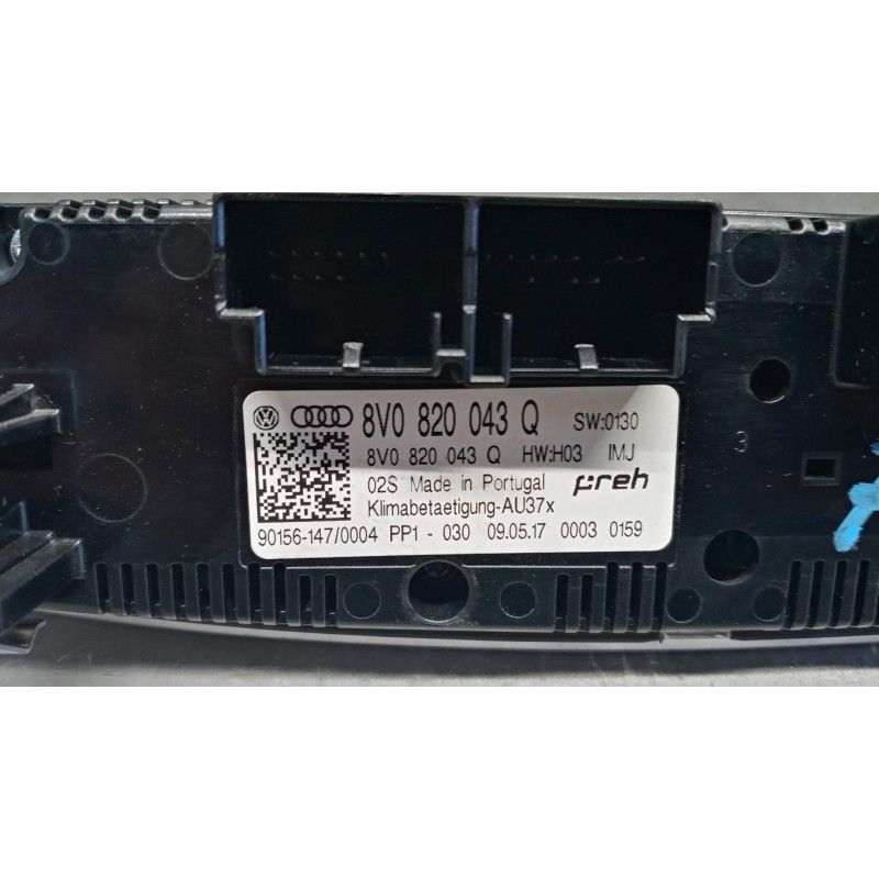 AUDI AC CONTROL UNIT AUDI A3 Sportback 2016> used