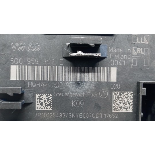 VARIOUS CONTROL UNITS  AUDI A3 Sportback 2016> used