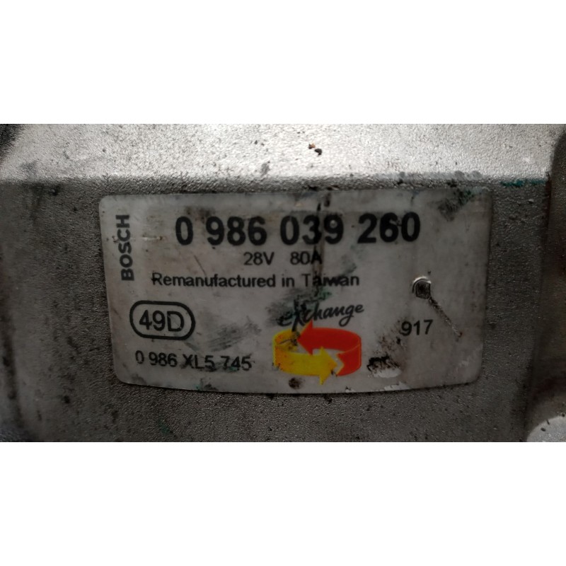 VOLVO truck ALTERNATOR VOLVO truck FM 7 used