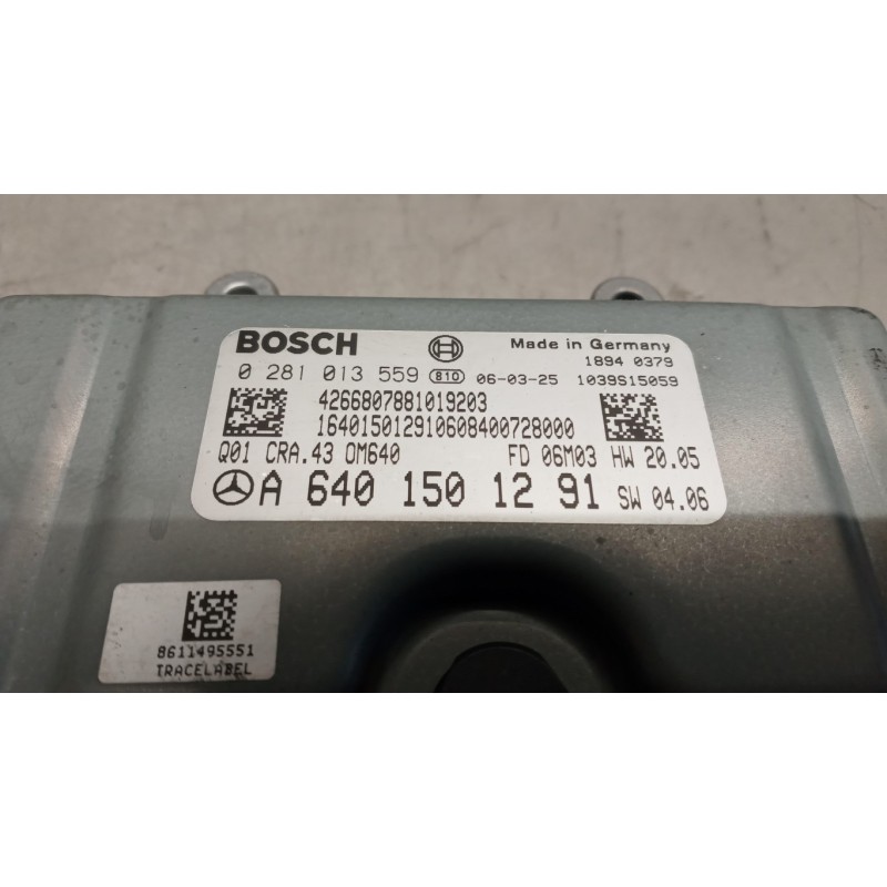 MERCEDES-BENZ CENTRALINA MOTORE MERCEDES-BENZ Classe A (W169) 2004>2008 usato