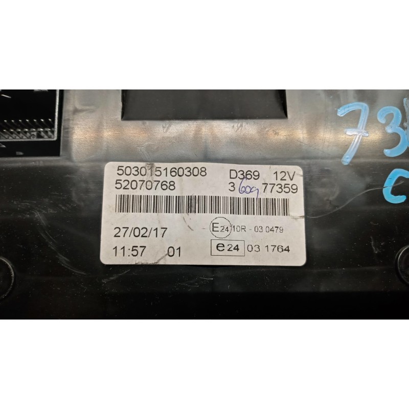 OPEL van INSTRUMENT PANEL OPEL van Combo D 2012>2018 used