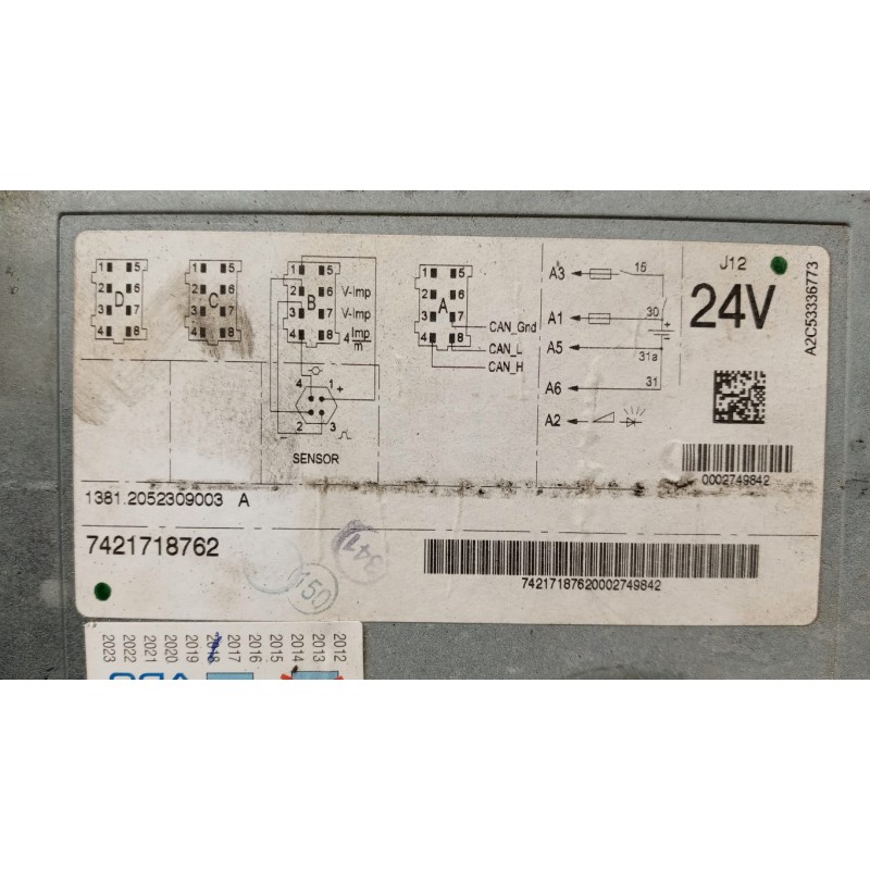 RENAULT truck TACHIGRAFO RENAULT truck Premium 2005>2013 usato