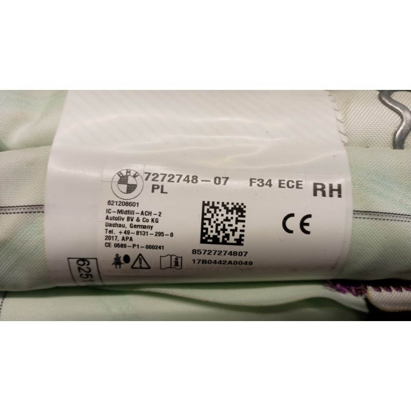 BMW AIR BAG TETTO DESTRO BMW Serie 3 GT (F34) 2016>2020 usato