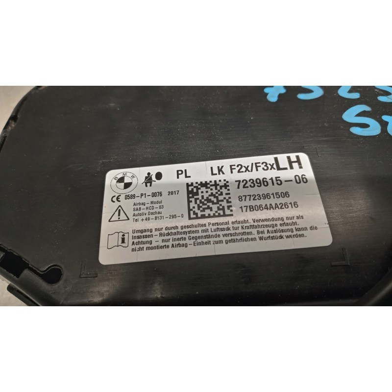 BMW CURTAIN AIRBAG LEFT BMW Serie 3 GT (F34) 2016>2020 used