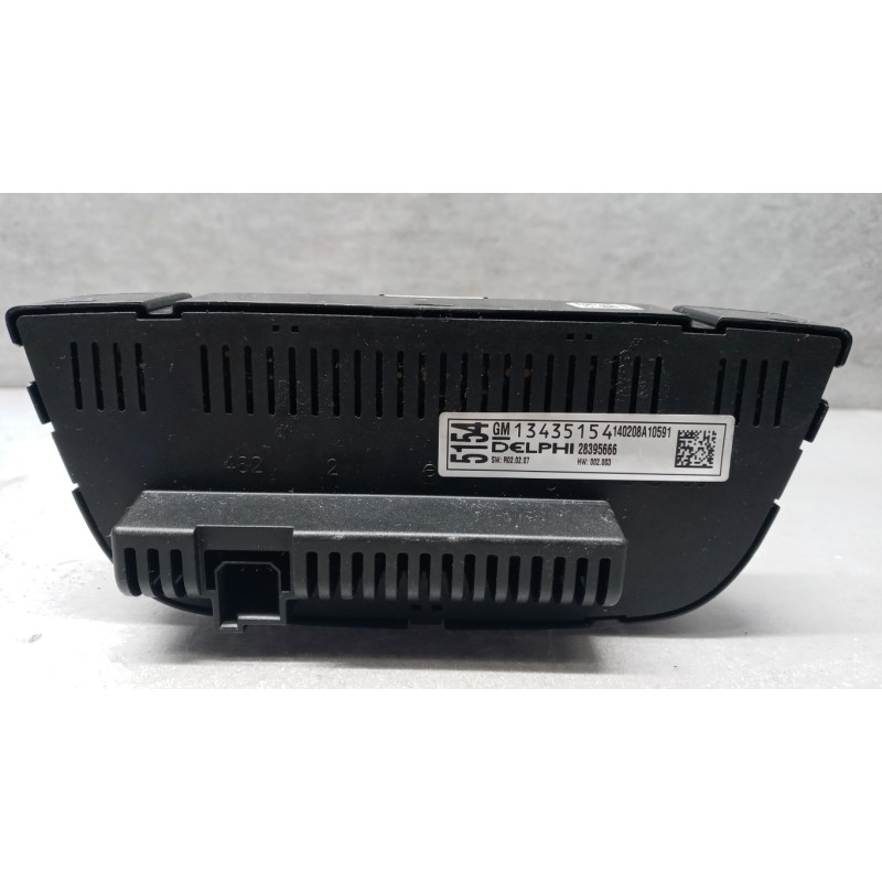 OPEL AC CONTROL UNIT OPEL Astra J 2012>2015 used