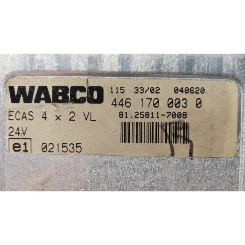 MAN VARIOUS CONTROL UNITS A  MAN TG-A 2000>2007 used