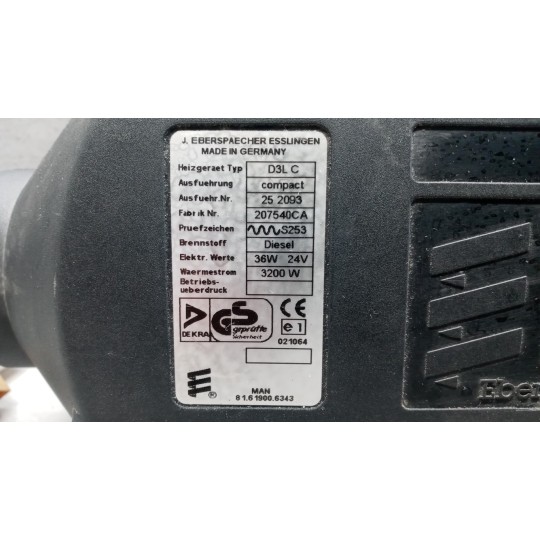 WEBASTO MAN TG-A 2000>2007 used