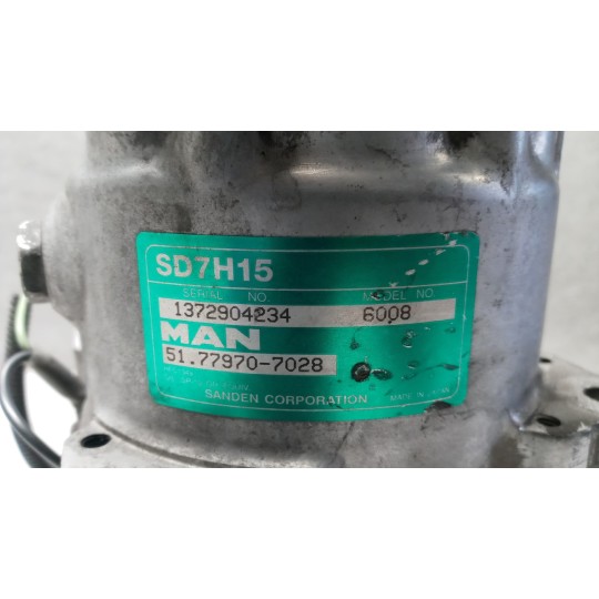 AIR CONDITIONER COMPRESSOR MAN TG-A 2000>2007 used