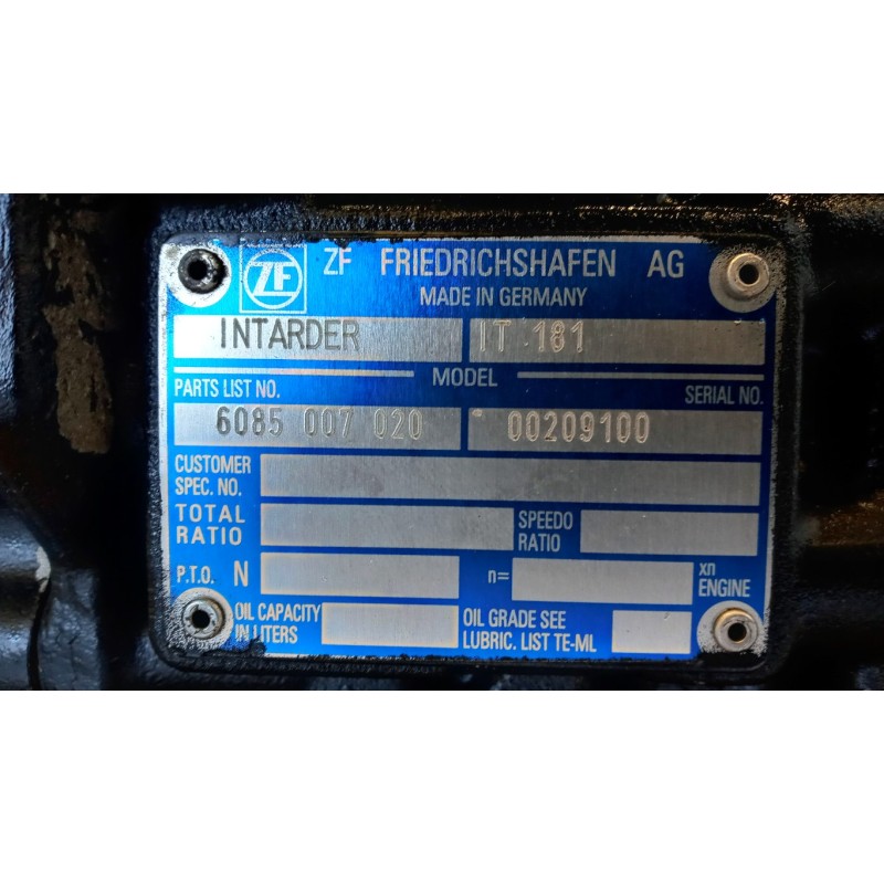 MAN INTARDER MAN TG-A 2000>2007 usato