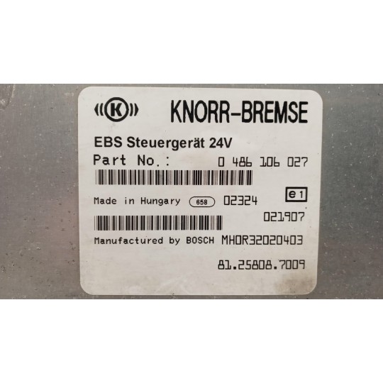 CENTRALINA EBS CONTROLLO FRENATA MAN TG-A 2000>2007 usato