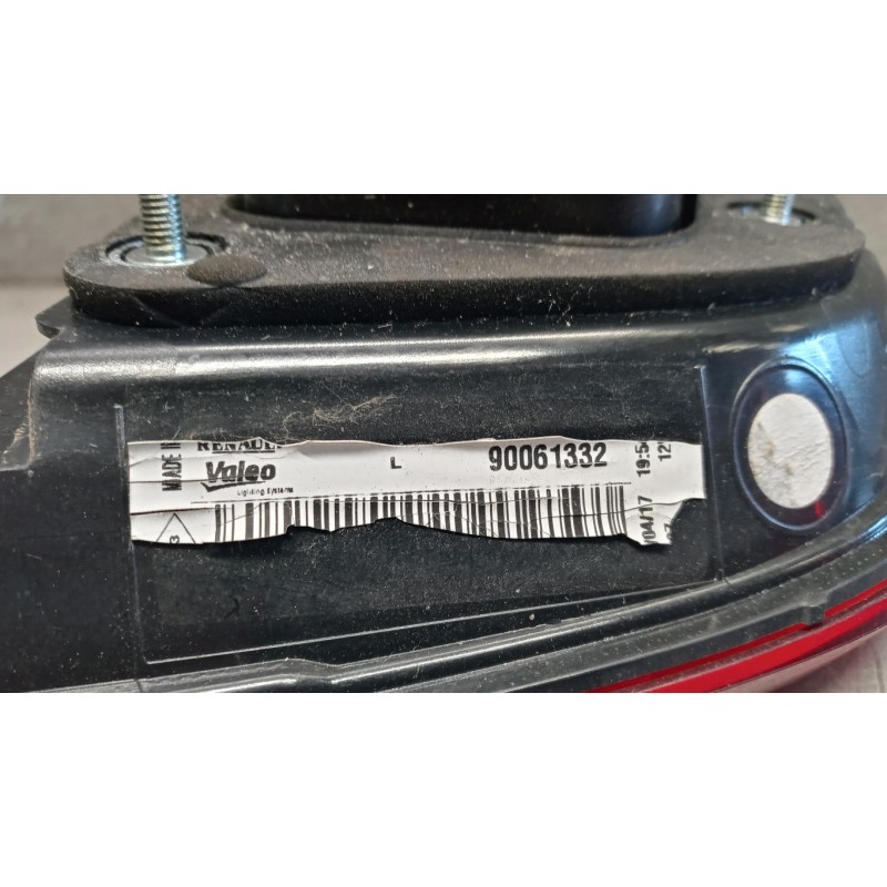 RENAULT LEFT REAR LEF LIGHT ON BACK RENAULT Kadjar 2015>2018 used