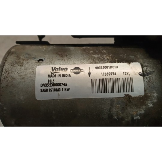 MOTORINO AVVIAMENTO NISSAN Micra 2014 >2017 usato