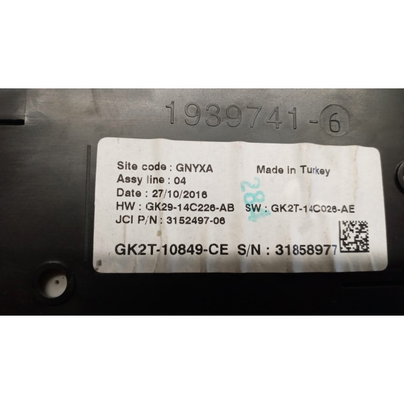 FORD van QUADRO STRUMENTI FORD van Transit/Tourneo Custom 2012>2018 usato