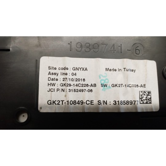 INSTRUMENT PANEL FORD van Transit/Tourneo Custom 2012>2018 used