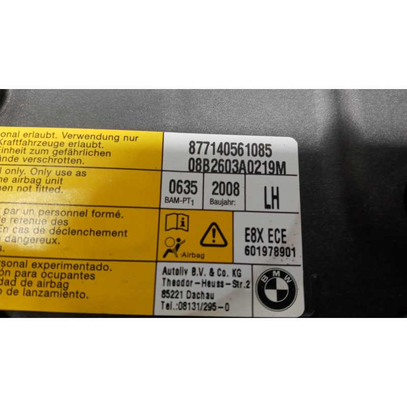 BMW AIR BAG LATERALE SINISTRO BMW Serie 1 (E87) 2007> usato