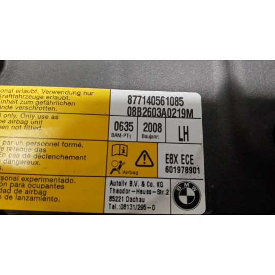 CURTAIN AIRBAG LEFT BMW Serie 1 (E87) 2007> used