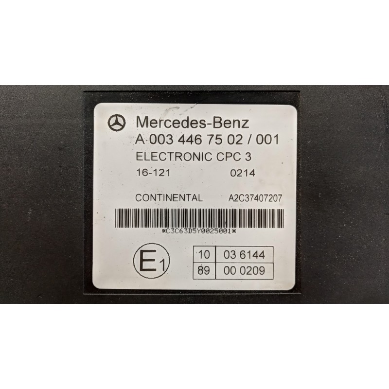 MERCEDES-BENZ truck VARIOUS CONTROL UNITS A  MERCEDES-BENZ truck Actros euro 6 2014>2021 used