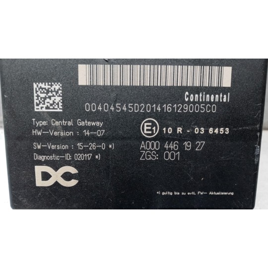 VARIOUS CONTROL UNITS B  MERCEDES-BENZ truck Actros euro 6 2014>2021 used