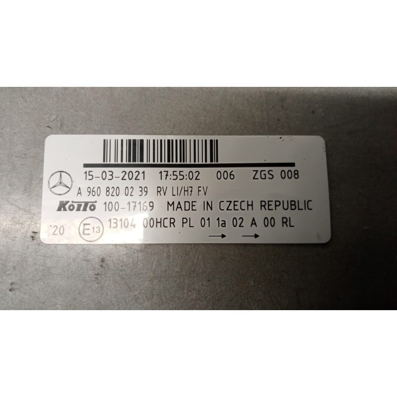 MERCEDES-BENZ truck FARO ANTERIORE SINISTRO MERCEDES-BENZ truck Actros euro 6 2014>2021 usato