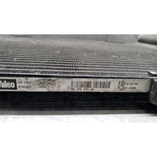 AIR CONDITIONER HEAT RADIATOR  PEUGEOT 207 2006>2009 used