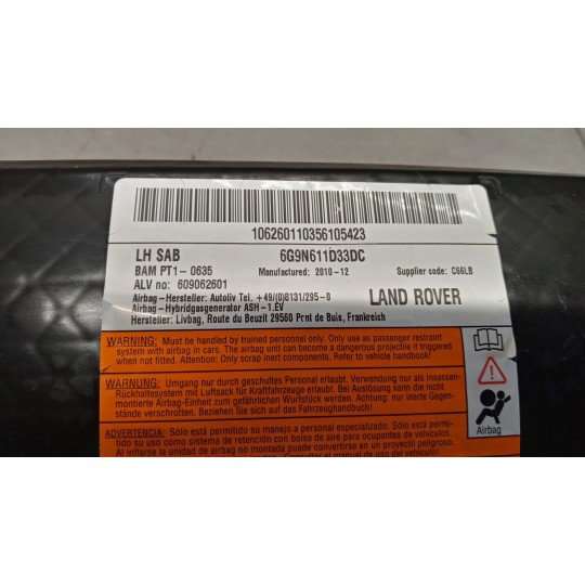 CURTAIN AIRBAG LEFT LAND ROVER Freelander 2010>2015 used