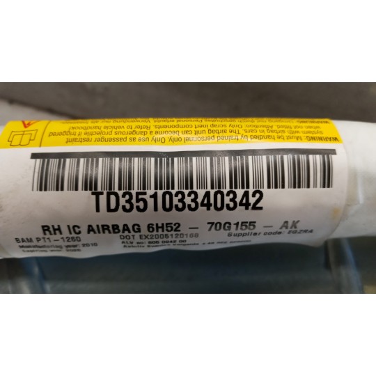 AIR BAG TETTO DESTRO LAND ROVER Freelander 2010>2015 usato