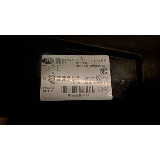 FARO ANTERIORE SINISTRO DAF XF106 usato