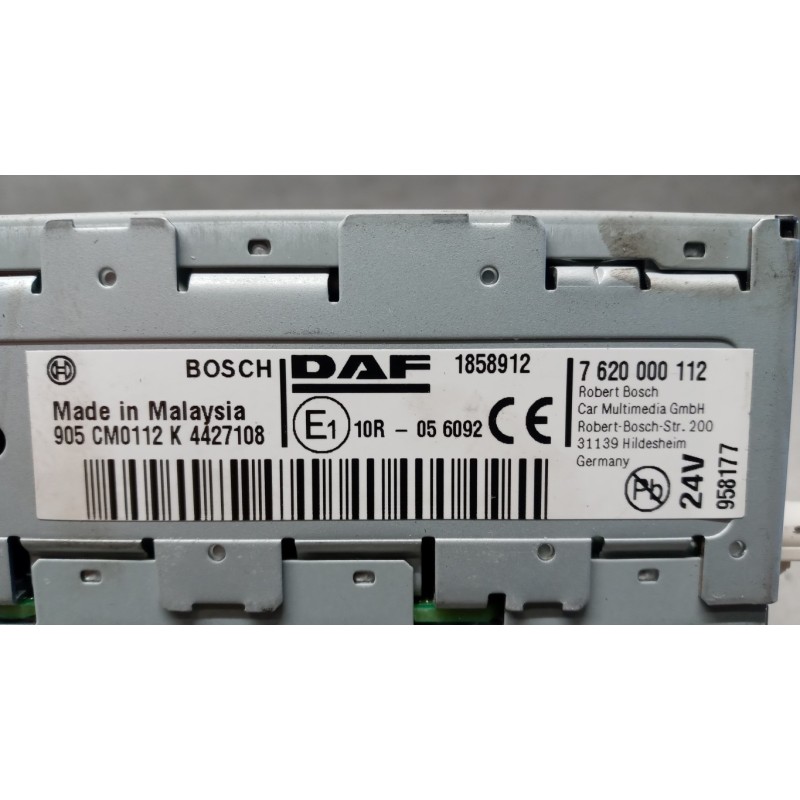 DAF AUTORADIO DAF XF106 usato