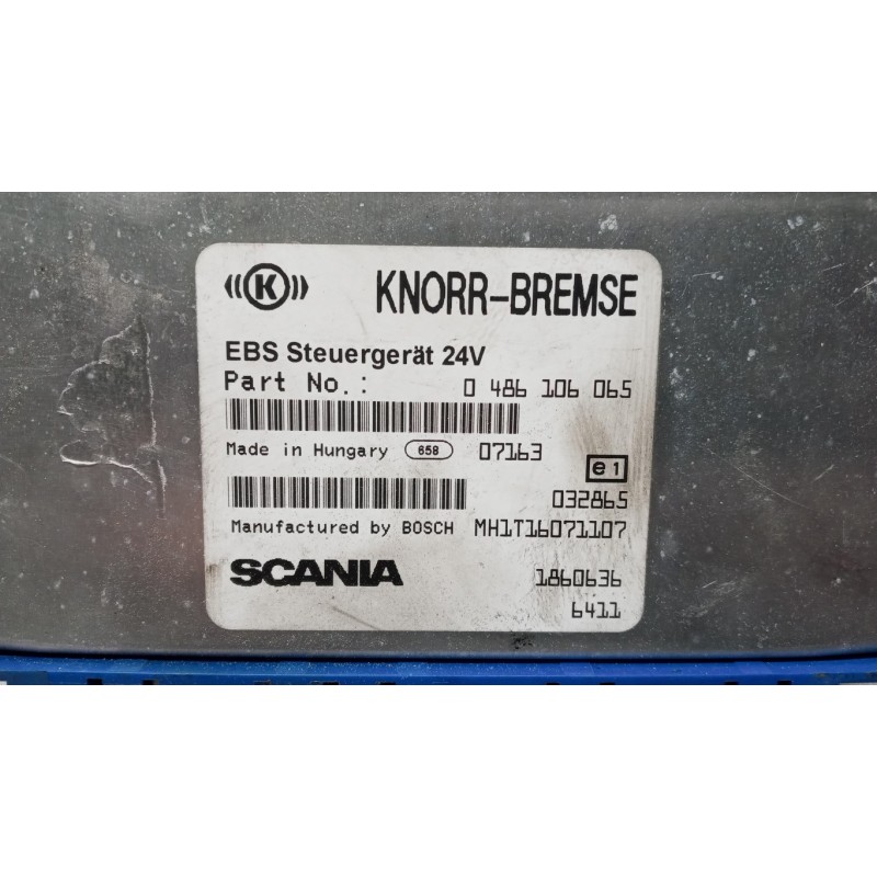 SCANIA CENTRALINA EBS CONTROLLO FRENATA SCANIA Serie R 2005> usato