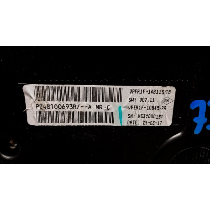 RENAULT INSTRUMENT PANEL RENAULT Megane 2016>2020 used