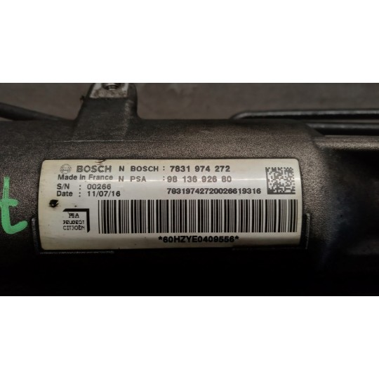 STEERING BOX CITROEN Jumpy 2016> used