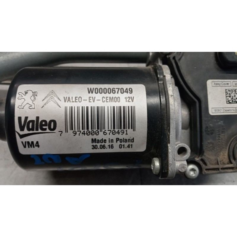 CITROEN windshield wiper motor CITROEN Jumpy 2016> used