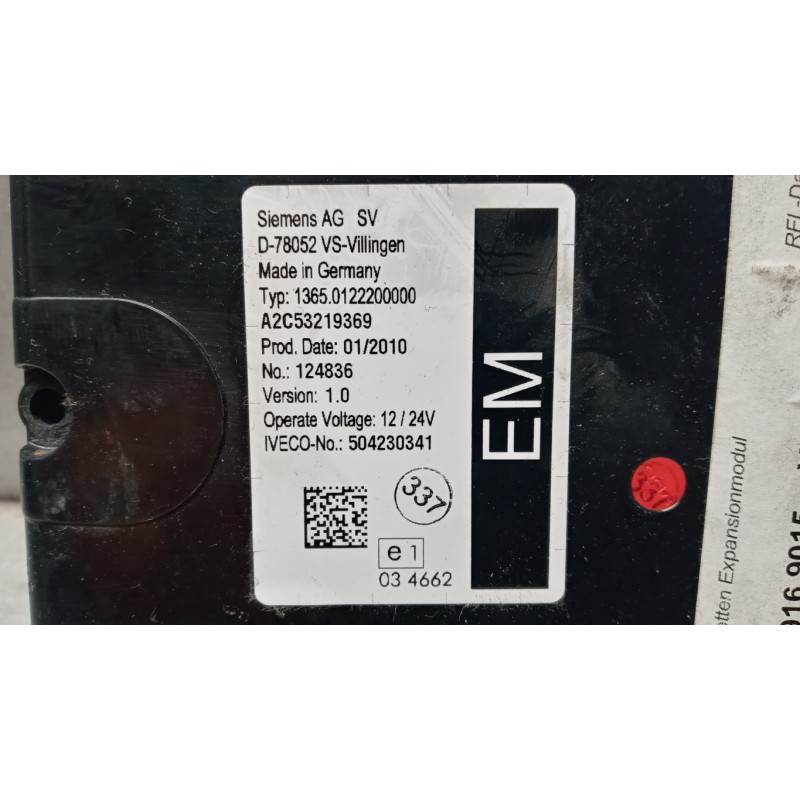 IVECO VARIOUS CONTROL UNITS A  IVECO Stralis 2007>2013 used