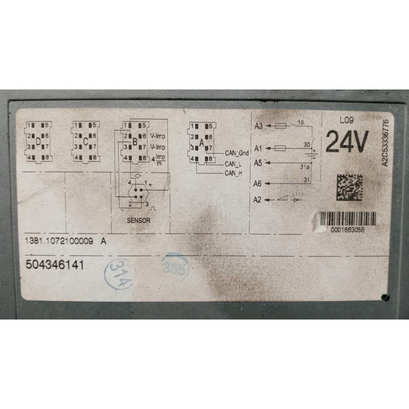 IVECO TACHIGRAFO IVECO Stralis 2007>2013 usato