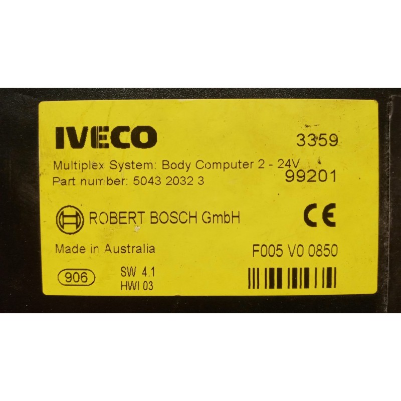 IVECO CENTRALINE VARIE E IVECO Stralis 2007>2013 usato