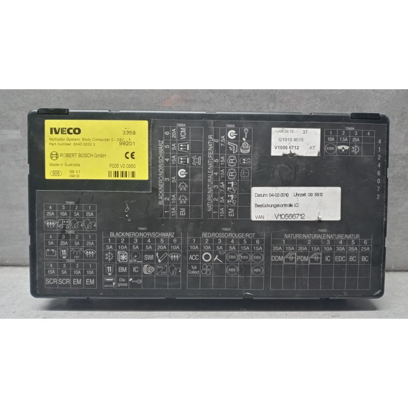 IVECO VARIOUS CONTROL UNITS E  IVECO Stralis 2007>2013 used