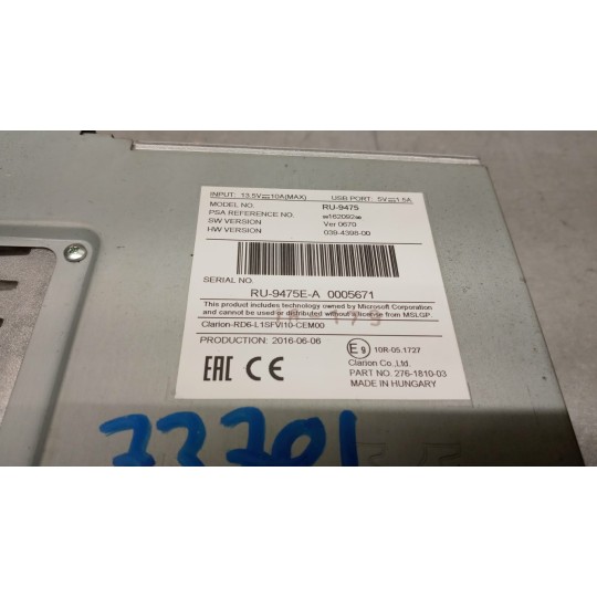 AUTORADIO CITROEN Jumpy 2016> usato