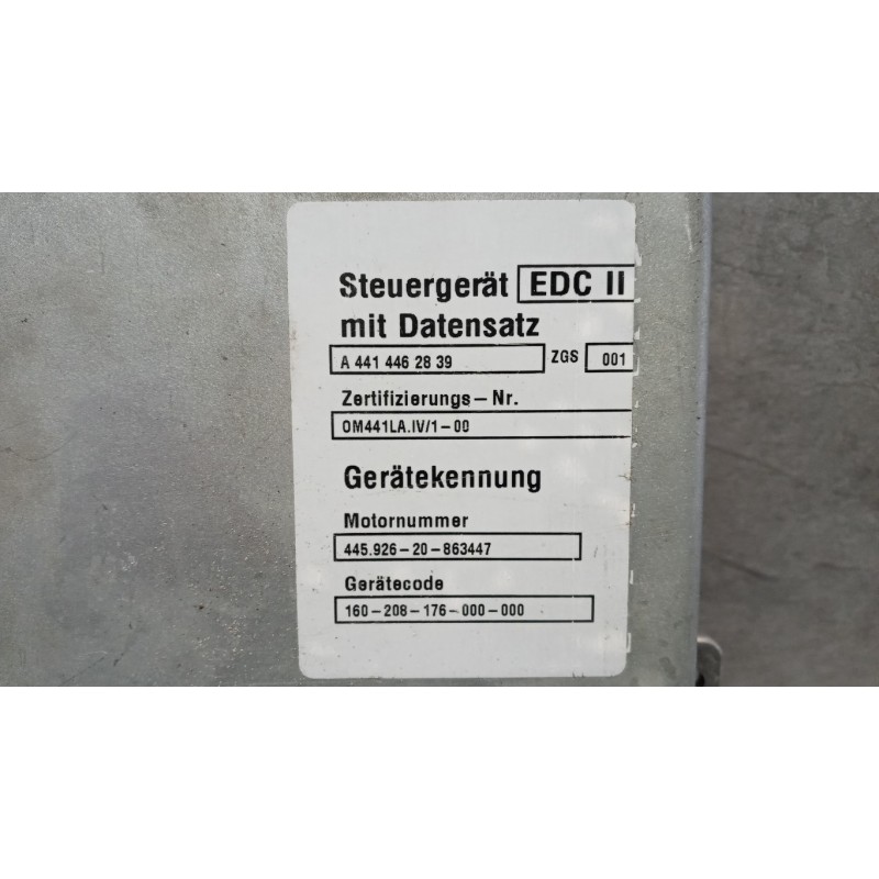 MERCEDES-BENZ truck CENTRALINA MOTORE MERCEDES-BENZ truck LK/LN2 84> usato