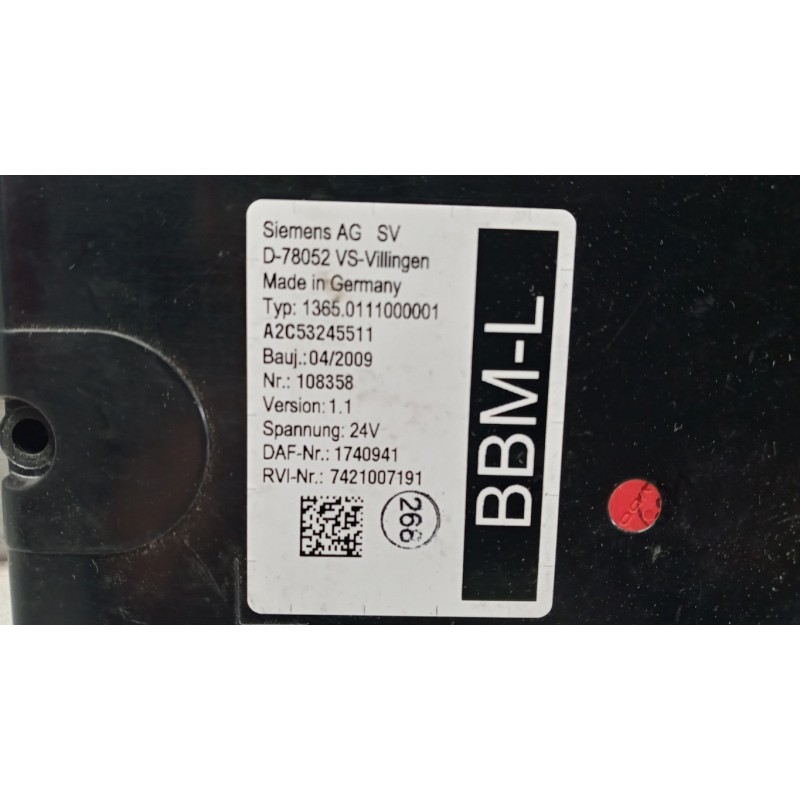 DAF VARIOUS CONTROL UNITS  DAF 85CF used