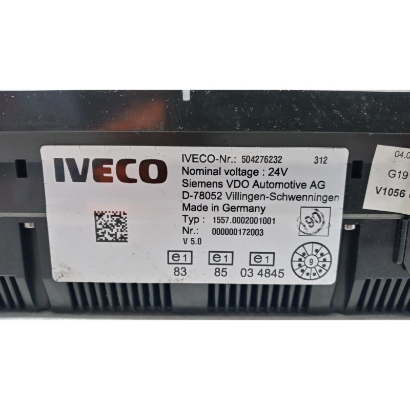 IVECO INSTRUMENT PANEL IVECO Stralis 2007>2013 used