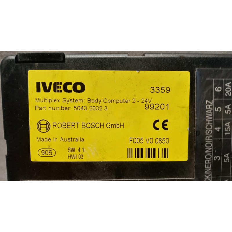 IVECO CENTRALINE VARIE IVECO Stralis 2007>2013 usato