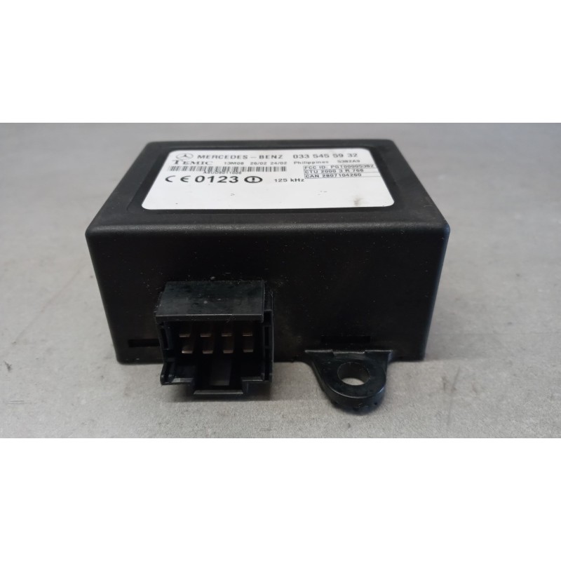 MERCEDES-BENZ van VARIOUS CONTROL UNITS  MERCEDES-BENZ van Sprinter 2001>2005 used