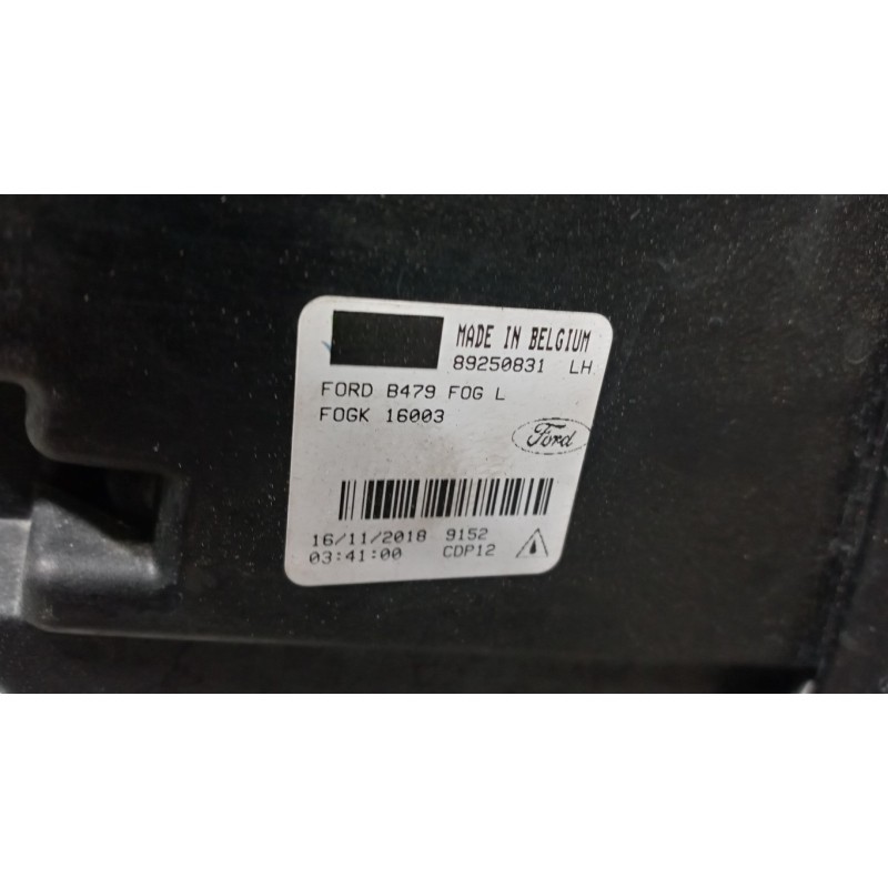 FORD LEFT FOG LIGHT LAMP FORD Fiesta 2017> used