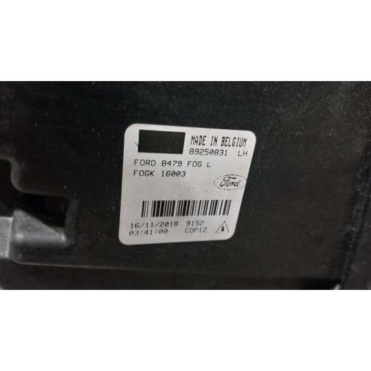 LEFT FOG LIGHT LAMP FORD Fiesta 2017> used