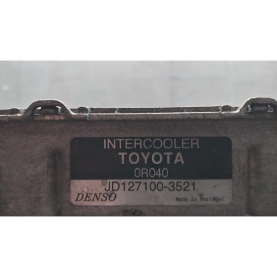 RADIATORE INTERCOOLERS TOYOTA Avensis 2009> usato