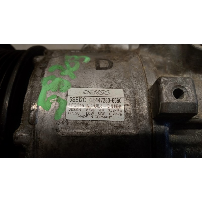 TOYOTA AIR CONDITIONER COMPRESSOR TOYOTA Avensis 2009> used