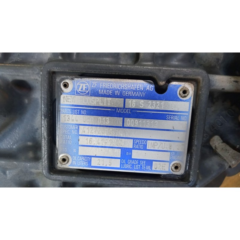 IVECO GEARBOXES  IVECO Stralis 2007>2013 used