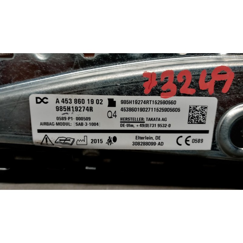 RENAULT AIR BAG LATERALE SINISTRO RENAULT Twingo 2014>2019 usato